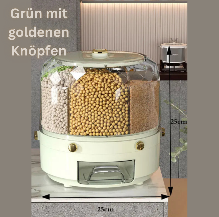 FreshTower – 360° drehbarer Aufbewahrungsspender für Ordnung & Frische