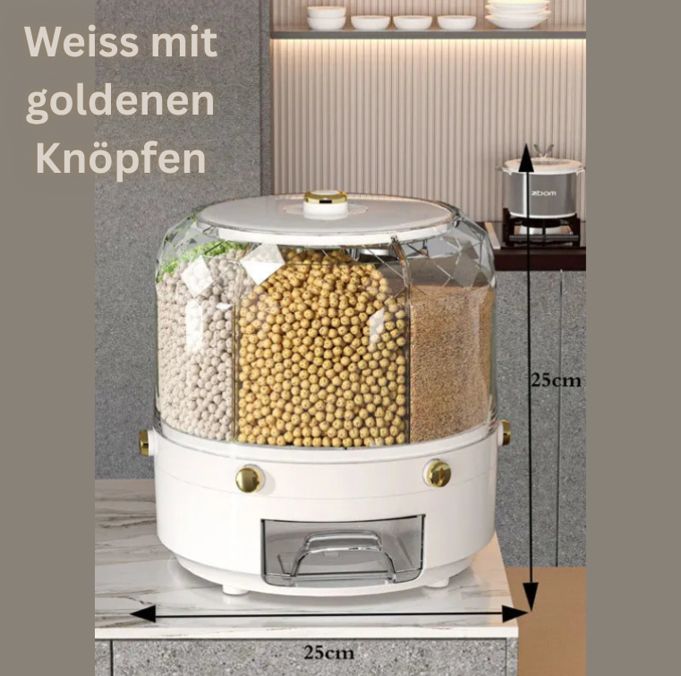 FreshTower – 360° drehbarer Aufbewahrungsspender für Ordnung & Frische