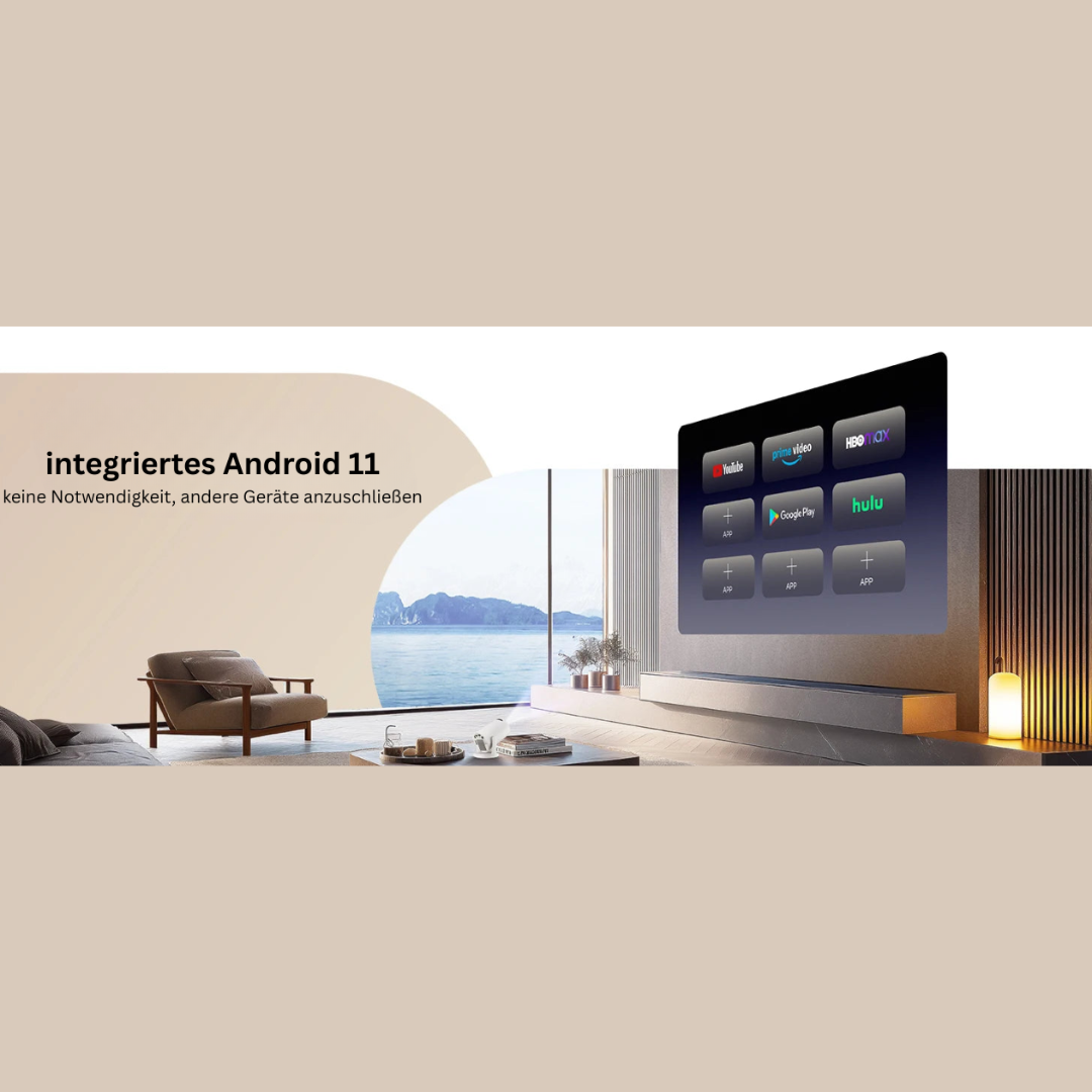 CineBeam – Mobiler 4K-Projektor für Heimkino & unterwegs