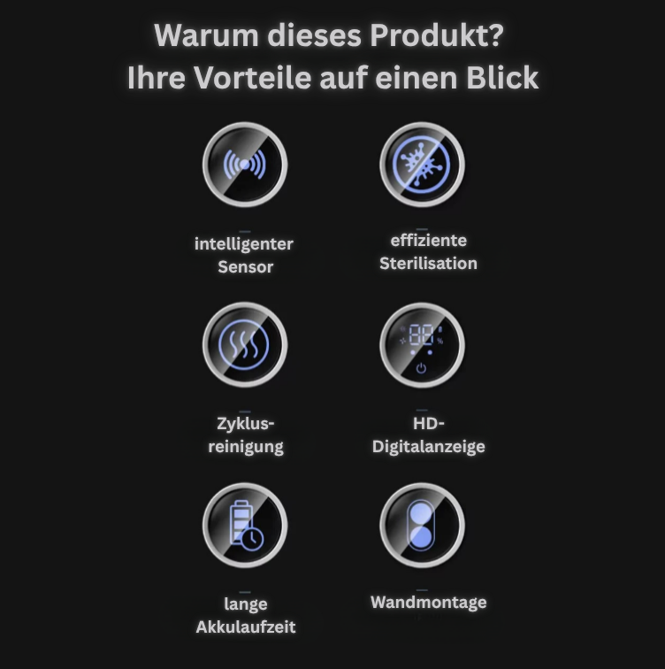 SteriBrush+ Automatischer tragbarer Zahnbürstensterilisator – UV-Desinfektion für hygienische Zahnpflege