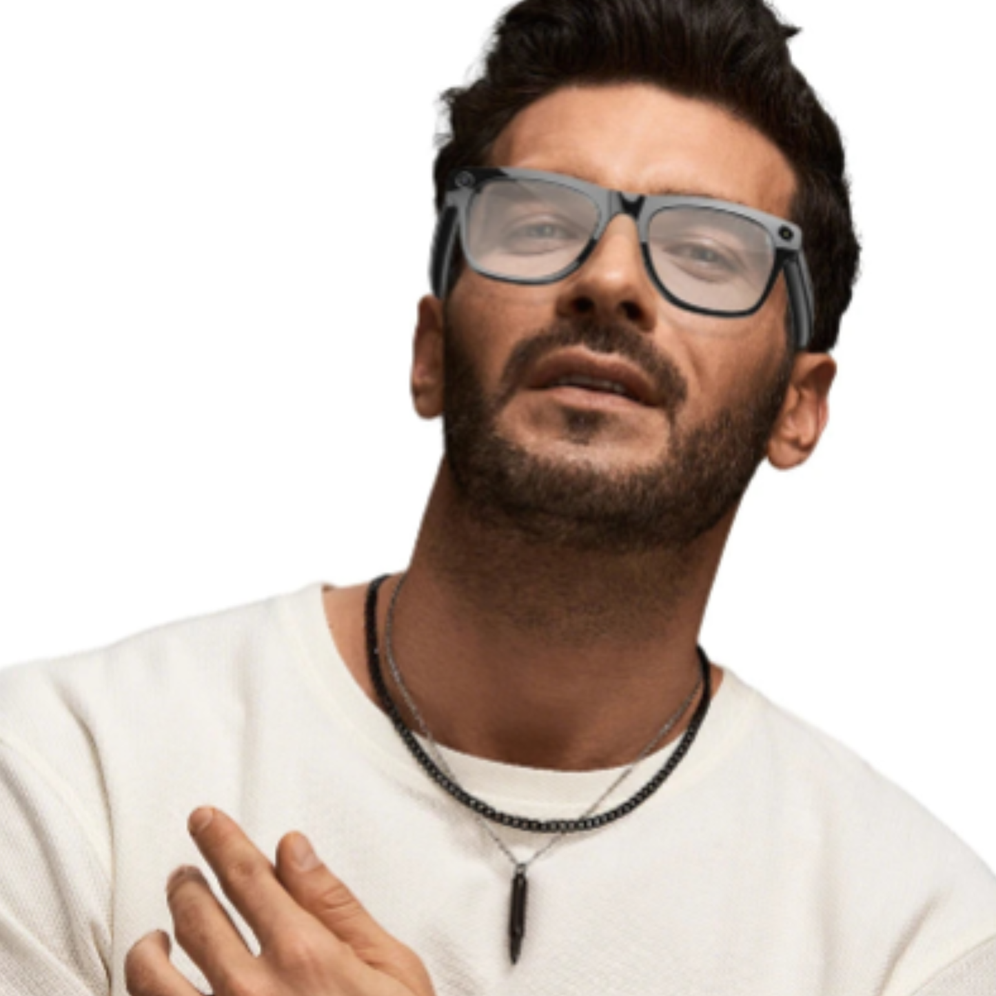 AirVision Pro – AI Smart Glasses - Fotochromische AR-Brille mit Kamera, KI-Übersetzung & Bluetooth-Audio