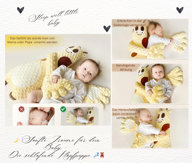 DreamBuddy – Schlafende Klopfpuppe zur sanften Beruhigung von Babys