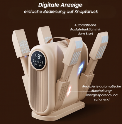 DryVibe –Elektrischer Schuhwärmer mit UV-Blaulicht für hygienische Frische