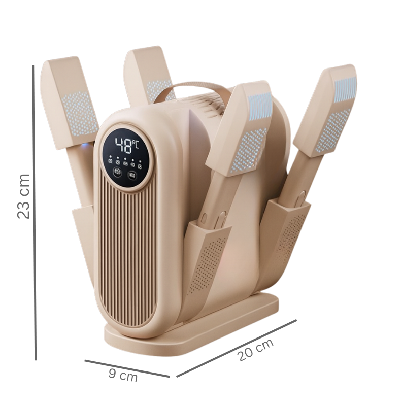 DryVibe –Elektrischer Schuhwärmer mit UV-Blaulicht für hygienische Frische