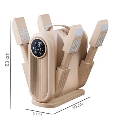 DryVibe –Elektrischer Schuhwärmer mit UV-Blaulicht für hygienische Frische