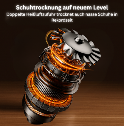 DryVibe –Elektrischer Schuhwärmer mit UV-Blaulicht für hygienische Frische