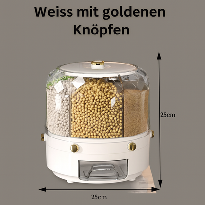 FreshTower – 360° drehbarer Aufbewahrungsspender für Ordnung & Frische