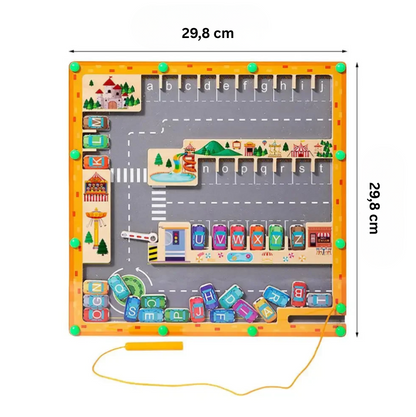 AlphaMaze – Spielerisch Buchstaben lernen & Feinmotorik fördern