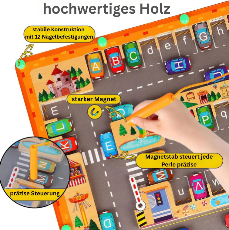 AlphaMaze – Spielerisch Buchstaben lernen & Feinmotorik fördern