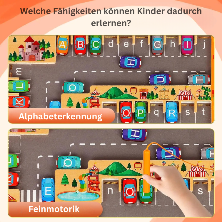 AlphaMaze – Spielerisch Buchstaben lernen & Feinmotorik fördern