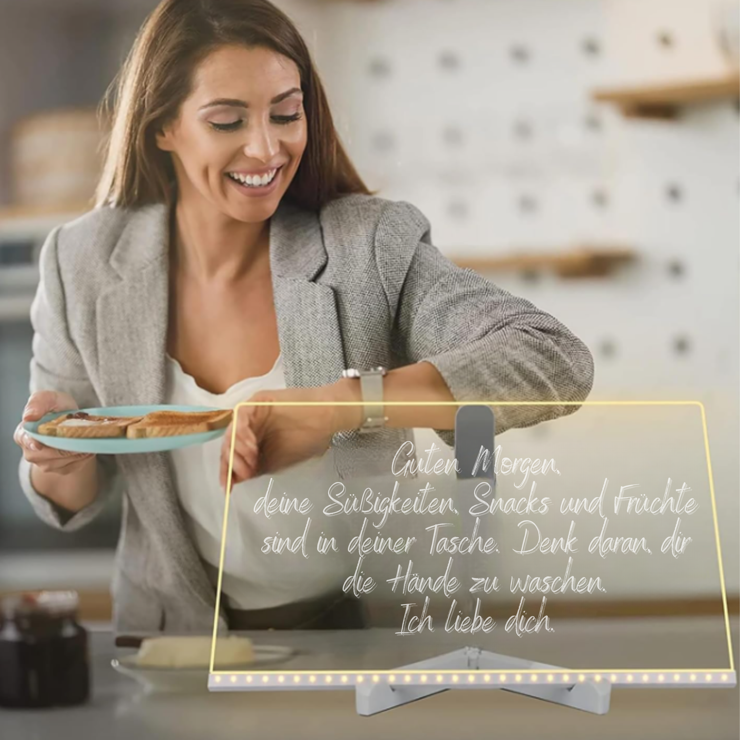 GlowPad Pro- Beleuchtete LED-Schreib- und Zeichentafel für Kinder und Erwachsene