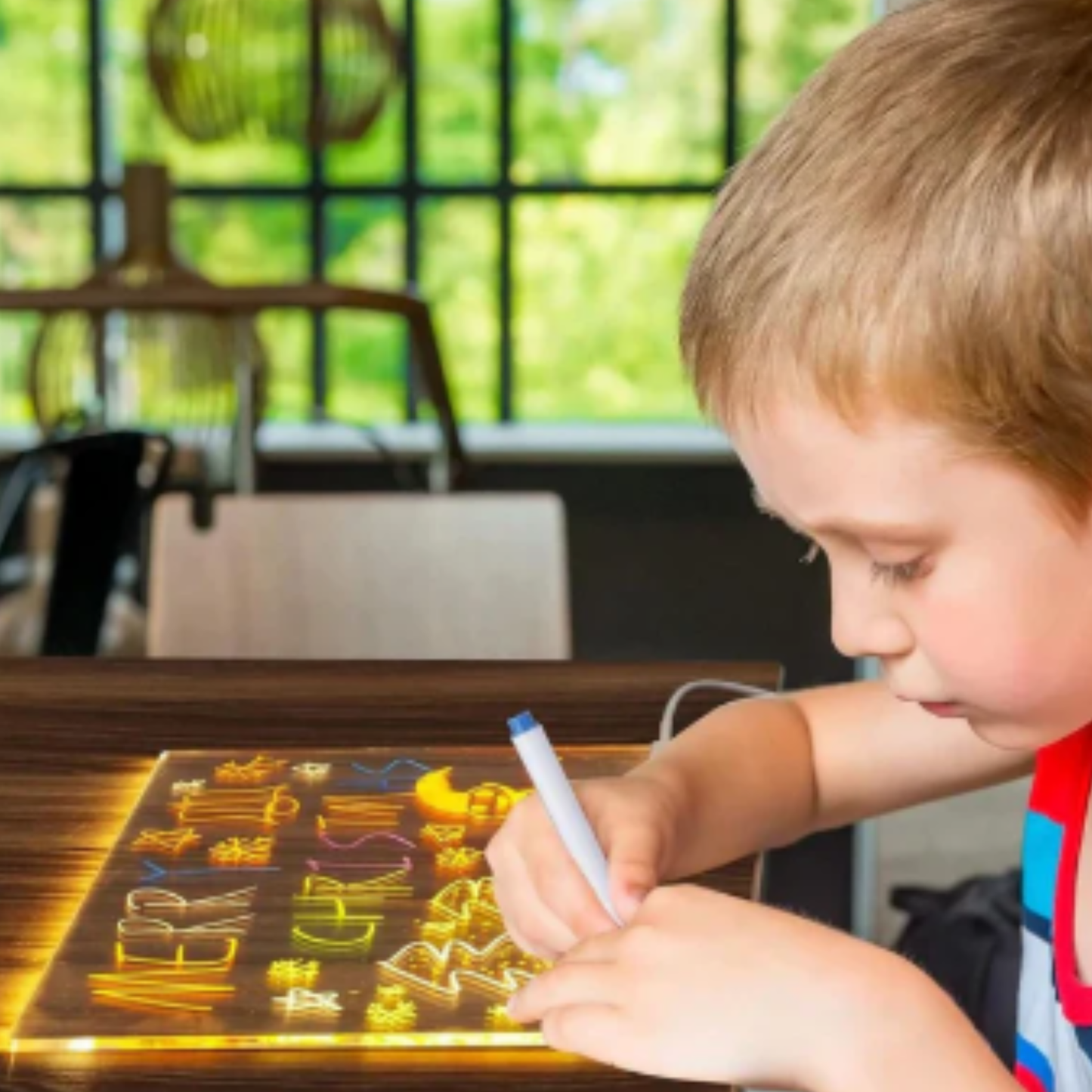 GlowPad Pro- Beleuchtete LED-Schreib- und Zeichentafel für Kinder und Erwachsene