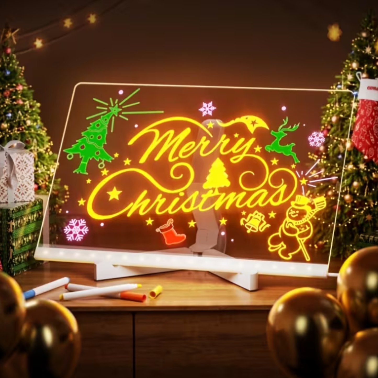 GlowPad Pro- Beleuchtete LED-Schreib- und Zeichentafel für Kinder und Erwachsene