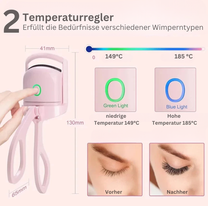 LashLift Pro – Elektrische, beheizbare Wimpernzange für langanhaltenden Schwung
