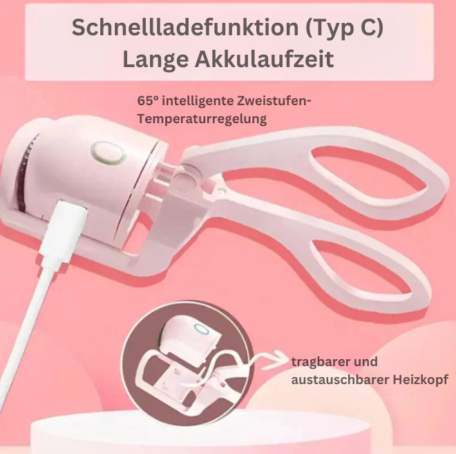 LashLift Pro – Elektrische, beheizbare Wimpernzange für langanhaltenden Schwung