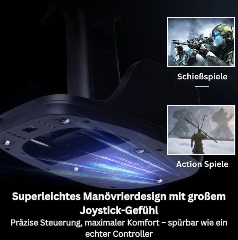 TriggerX – The Gun Gaming Maus für Zockererlebnisse – Innovative Ergonomie trifft auf präzise Steuerung