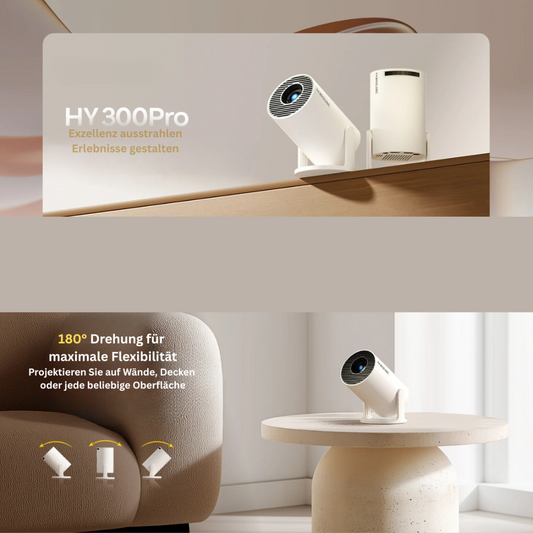 CineBeam – Mobiler 4K-Projektor für Heimkino & unterwegs