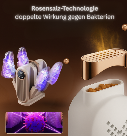 DryVibe –Elektrischer Schuhwärmer mit UV-Blaulicht für hygienische Frische