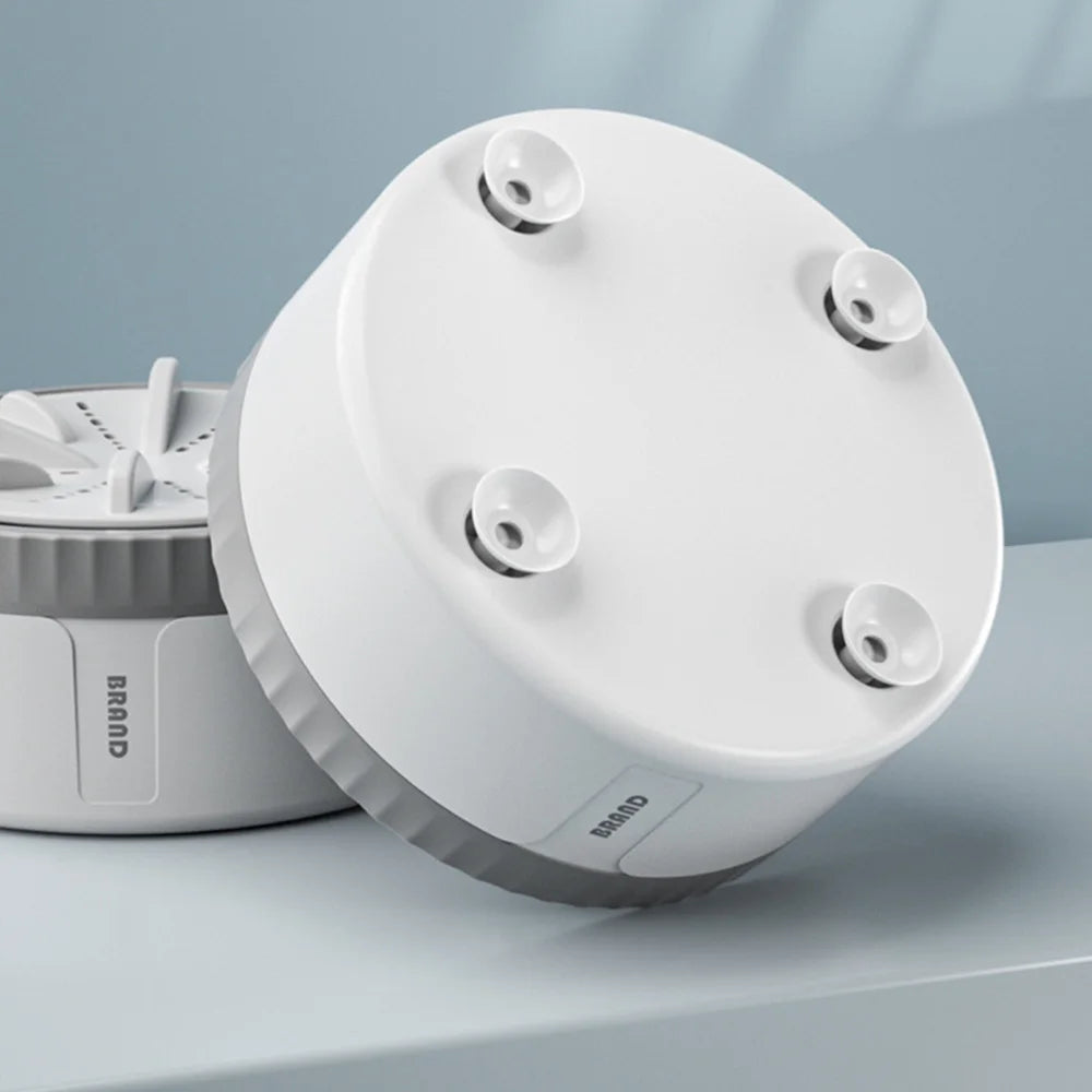 WaveWash+ – Mini-Waschmaschine mit Ultraschall- & Turbo-Technologie für hygienische Reinigung überall
