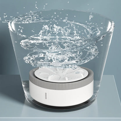 WaveWash+ – Mini-Waschmaschine mit Ultraschall- & Turbo-Technologie für hygienische Reinigung überall