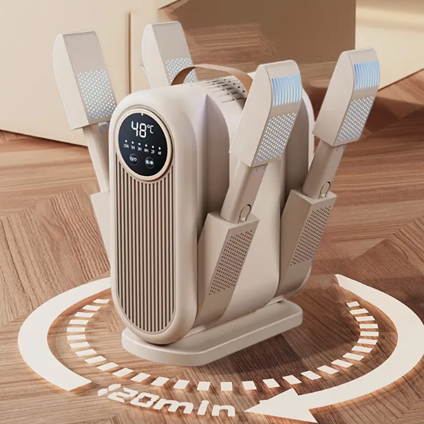 DryVibe –Elektrischer Schuhwärmer mit UV-Blaulicht für hygienische Frische