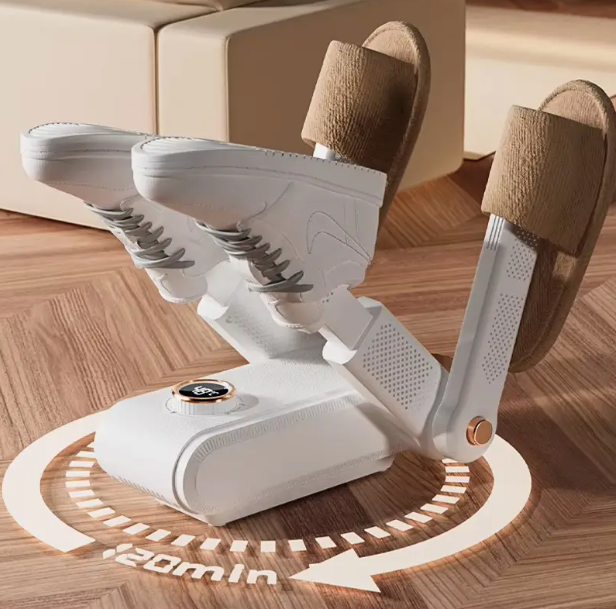 DryVibe –Elektrischer Schuhwärmer mit UV-Blaulicht für hygienische Frische