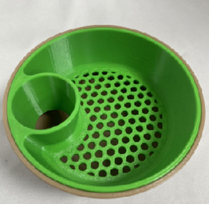 SnackEase – Doppellagige Snack-Schale für sauberes & bequemes Naschen