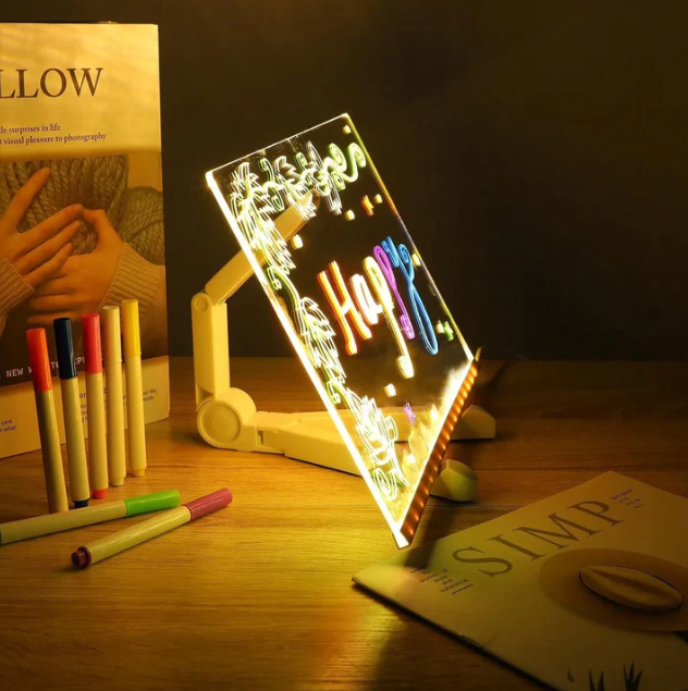 GlowPad Pro- Beleuchtete LED-Schreib- und Zeichentafel für Kinder und Erwachsene