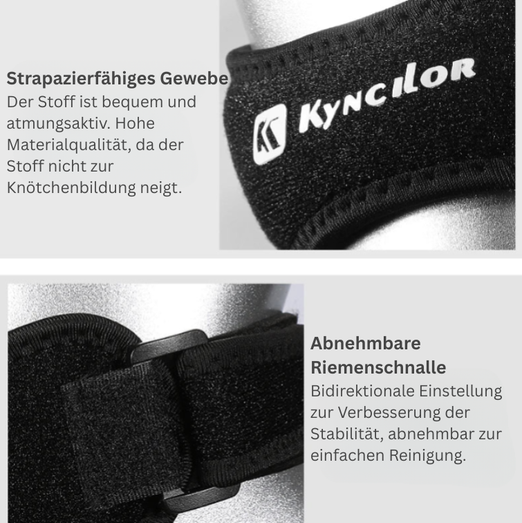 KneePro- Patella-Knieband 2er-Set – Gezielte Unterstützung für Knie & Patellasehne