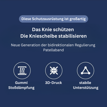 KneePro- Patella-Knieband 2er-Set – Gezielte Unterstützung für Knie & Patellasehne