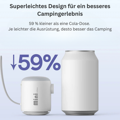 AirBlaze+ Leistungsstarke Luftpumpe mit Energie & Lichtpower