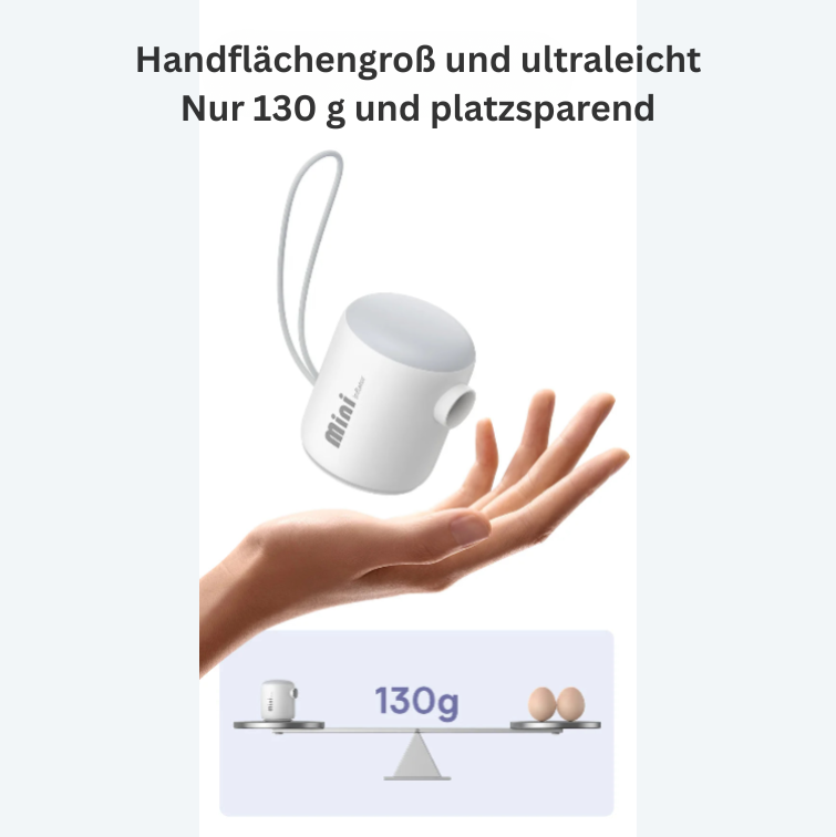 AirBlaze+ Leistungsstarke Luftpumpe mit Energie & Lichtpower