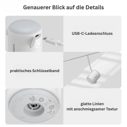 AirBlaze+ Leistungsstarke Luftpumpe mit Energie & Lichtpower