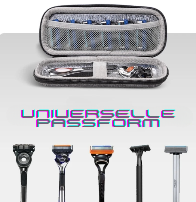 ShaveCase – Aufbewahrungstasche für Rasierer – Schutz, Ordnung & Stil für unterwegs