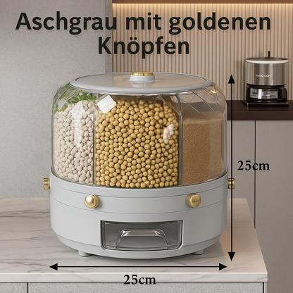 FreshTower – 360° drehbarer Aufbewahrungsspender für Ordnung & Frische