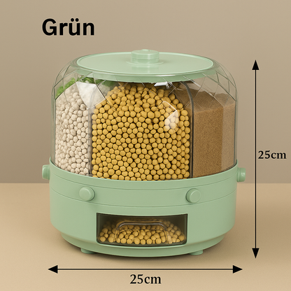 FreshTower – 360° drehbarer Aufbewahrungsspender für Ordnung & Frische