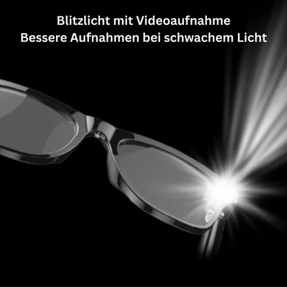 AirVision Pro – AI Smart Glasses - Fotochromische AR-Brille mit Kamera, KI-Übersetzung & Bluetooth-Audio