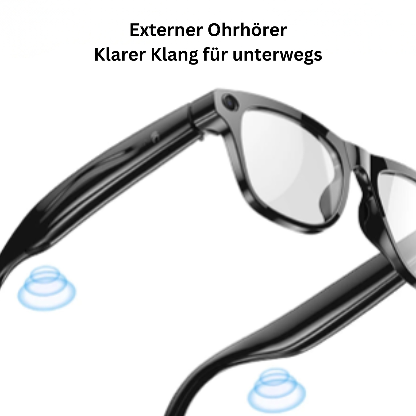 AirVision Pro – AI Smart Glasses - Fotochromische AR-Brille mit Kamera, KI-Übersetzung & Bluetooth-Audio