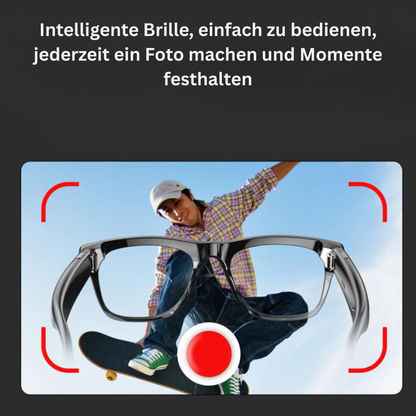 AirVision Pro – AI Smart Glasses - Fotochromische AR-Brille mit Kamera, KI-Übersetzung & Bluetooth-Audio