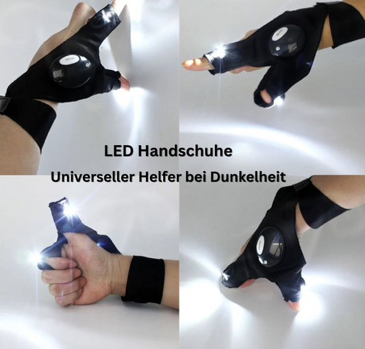 LEDHands – Fingerlose Handschuhe mit integrierter LED-Beleuchtung