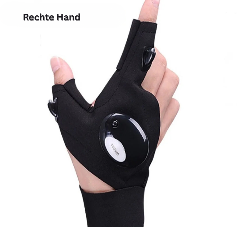 LEDHands – Fingerlose Handschuhe mit integrierter LED-Beleuchtung