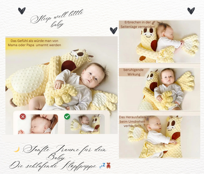 DreamBuddy – Schlafende Klopfpuppe zur sanften Beruhigung von Babys